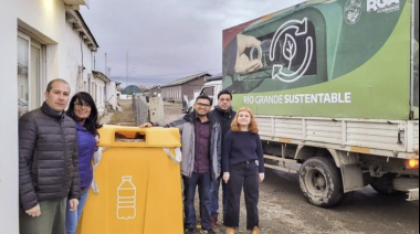 Más de 100 ecopuntos distribuidos en Río Grande para promover el reciclaje
