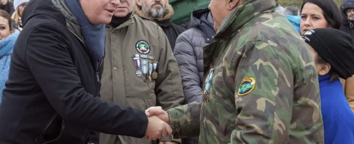 Río Grande vivió el acto central por el Día del Veterano y de los Caídos en la Guerra de Malvinas