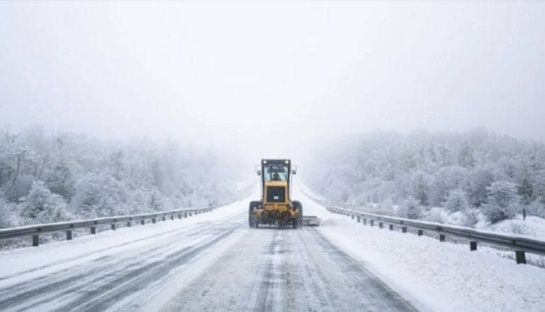 Sigue vigente la alerta amarilla por nevadas en la Ruta Nacional N°3 y rutas complementarias de las zonas centro y sur