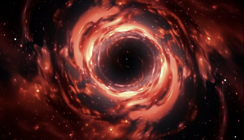 El agujero negro que destrozó una estrella gigante y produjo un destello cósmico sin precedentes