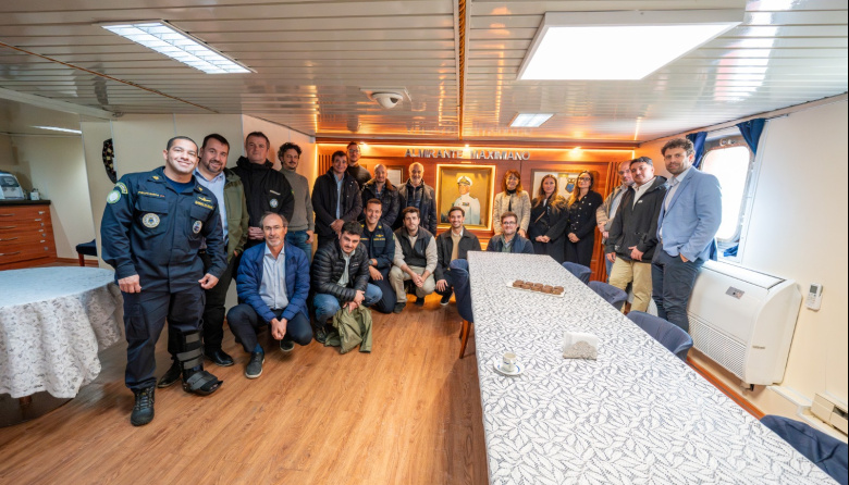 Autoridades del Programa Antártico Brasileño visitaron Clínica San Jorge y destacaron su capacidad operativa