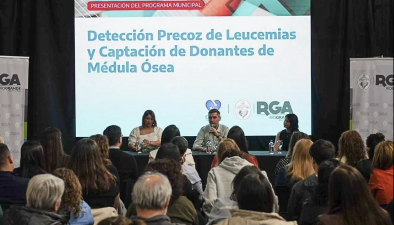 Río Grande presentó un programa para la detección precoz de leucemias y la captación de donantes de médula ósea