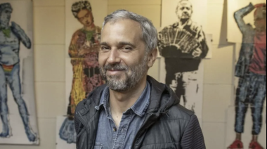 Martin Barrantes visita TDF para la inauguración de su obra “Correspondencia en Diaz de Cartoon”