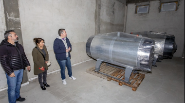 RÍO GRANDE - El Municipio sigue recibiendo equipamiento para el nuevo natatorio olímpico