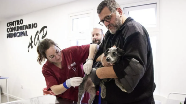 Exitosa jornada de adopción, vacunación y chipeo en el barrio AGP