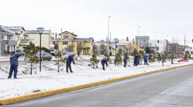 Continúan las labores de limpieza en distintos puntos de Río Grande