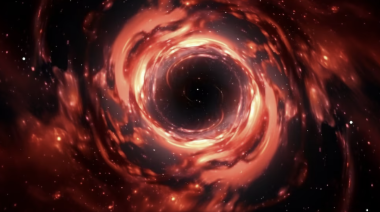 El agujero negro que destrozó una estrella gigante y produjo un destello cósmico sin precedentes