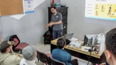 Brindan capacitaciones destinadas a fortalecer la prevención y la seguridad en los distintos espacios municipales