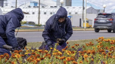 El Municipio interviene espacios verdes y sectores de encuentro comunitario