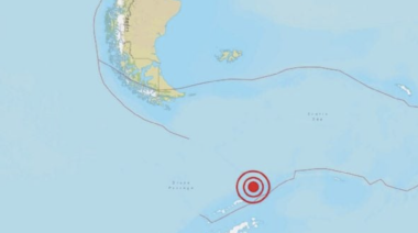 Se registró un sismo de 6,6 grados en Shetland del Sur