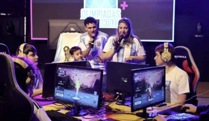 Las juventudes vivieron una nueva jornada recreativa de las Olimpiadas Estudiantiles
